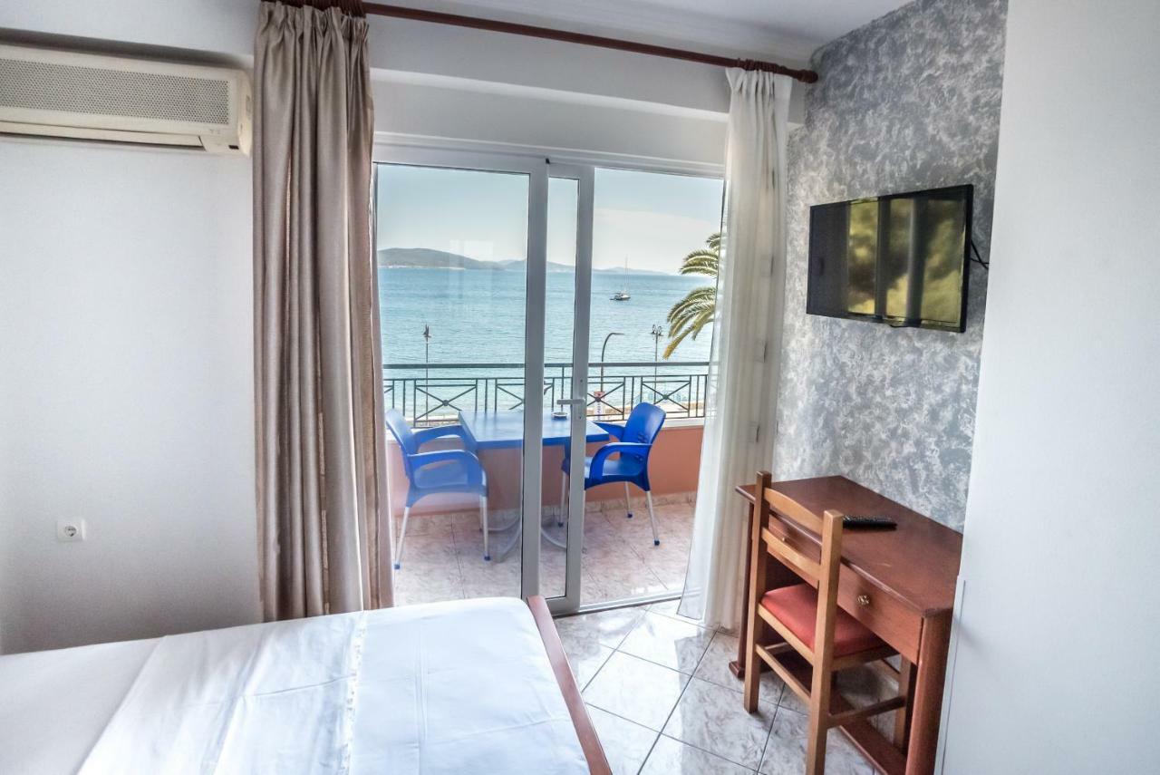 Hotel Klironomi Sarandë Exterior foto